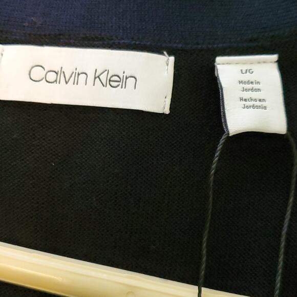 Calvin Klein Cardigan New button up front size Large - Picture 4 of 8